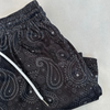 BLACK SHORT PAISLEY