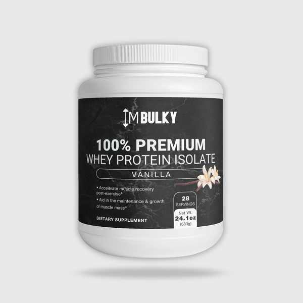 100% Premium Whey Protein Isolate - Vanillla