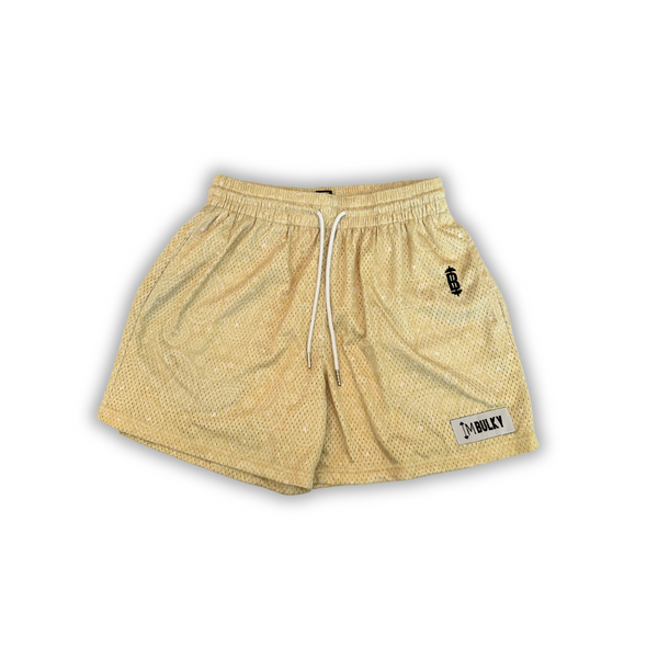 YELLOW SHORT PAISLEY