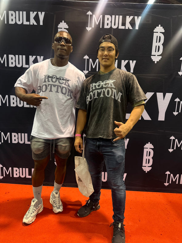 “I Built This From Rock Bottom” Washed Oversized Tee