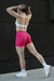 BARBIE PINK SHORTS SCRUNCH BUTT WITH POCKETS
