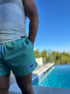 GREEN SHORT PAISLEY