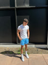 BLUE SHORT PAISLEY